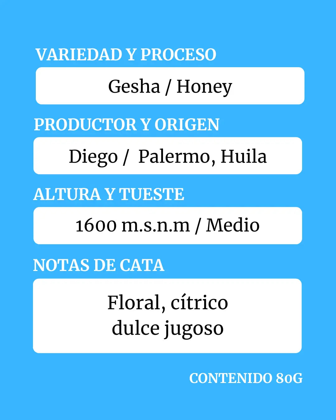 Gesha Honey