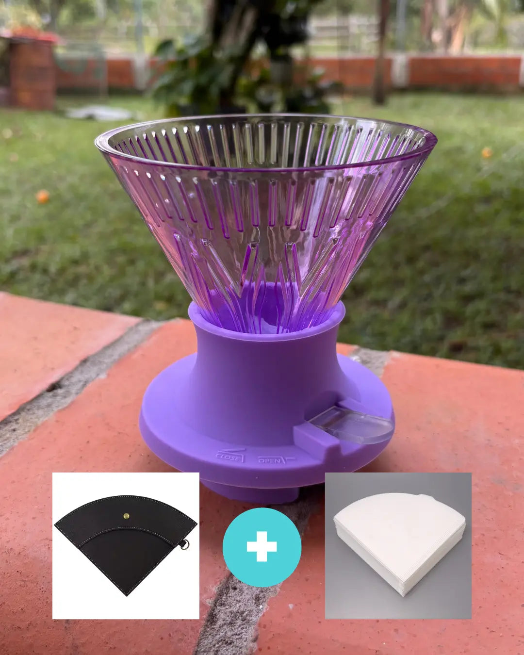 V60 Switch + 100 filtros + Estuche