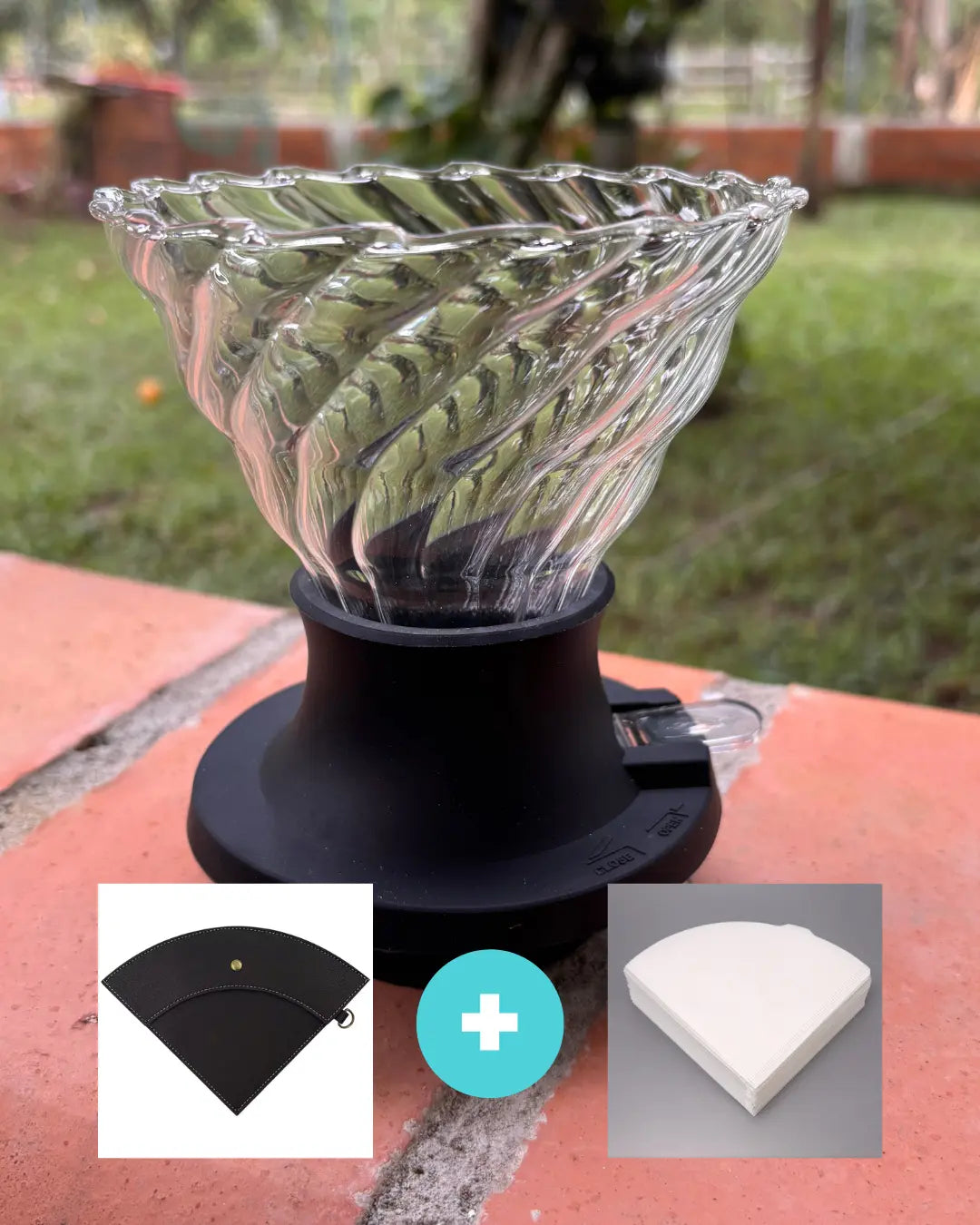 V60 Switch + 100 filtros + Estuche